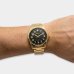 Relógio Orient Analógico Pulseira Elos Masculino - Dourado e Preto