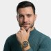 Relógio Orient Analógico Pulseira Elos Masculino - Dourado e Preto