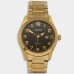 Relógio Orient Analógico Casual Pulseira Elos Masculino - Dourado e Preto