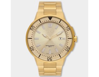 Relógio Orient Analógico Pulseira Elos Masculino - Dourado