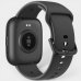 Relógio Inteligente X-Watch Prisma Smart Watch + 4 Pulseiras de Silicone Masculino - Preto