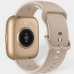 Relógio Inteligente X-Watch Prisma Smart Watch + 4 Pulseiras de Silicone Feminino - Bege