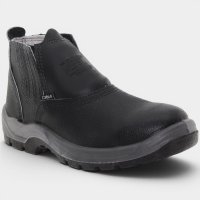 Botina De Segurança Biqueira de PVC Caban CA26835 Couro L102 - Preto