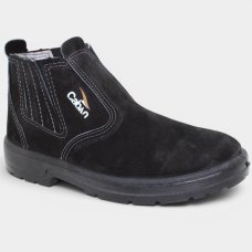 Botina de Segurança Caban CA29391 Couro Nobuck TP055 - Preto Botina de Segurança Caban CA29391 Couro Nobuck TP055 - Preto