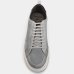 Tênis Couro Democrata Denim Mike Masculino - Chumbo