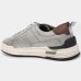 Tênis Couro Democrata Denim Mike Masculino - Chumbo