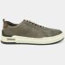 Tênis Couro Democrata Denim Mike Masculino - Cinza