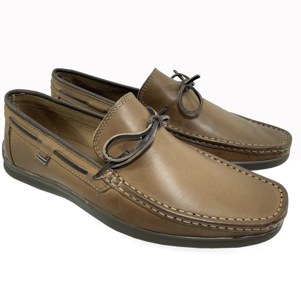 Mocassim Couro Freeway Porto Masculino - Marrom