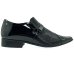 Sapato Jota Pe Couro Air Fillipo Masculino - Preto