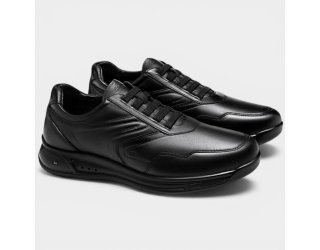 Sapatênis Jota Pe Couro 3D Evolution Masculino - Preto Sapatênis Jota Pe Couro 3D Evolution Masculino - Preto