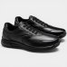 Sapatênis Jota Pe Couro 3D Evolution Masculino - Preto