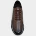 Sapato Casual Jota Pe Couro Soft 3D Evolution Masculino - Marrom Escuro