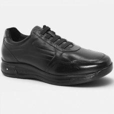Sapato Casual Jota Pe Couro Soft 3D Evolution Masculino - Preto Sapato Casual Jota Pe Couro Soft 3D Evolution Masculino - Preto