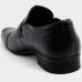 Sapato Social Jota Pe Couro Air Winner Masculino - Preto