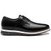 Sapato Jota Pe Couro Air Navagio Masculino - Preto