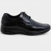Sapato Social Jota Pe Couro 3D Double Air Masculino - Preto