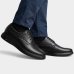 Sapato Social Jota Pe Couro Air Enigma Masculino - Preto