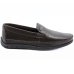 Mocassim Couro Pegada 141601 Masculino - Marrom Escuro