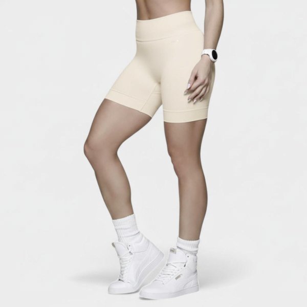 Short Selene Seamless Feminino - Bege
