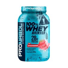 Whey Protein 100% Isolado Mix nutri Pote 900g - Morango