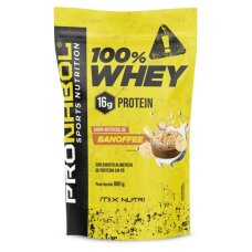  Whey Protein 100% Pronabol Sports Nutrition Refil 900g - Banoffe