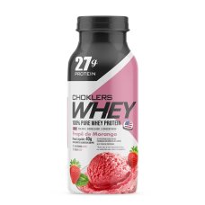 Whey Protein Chocklers Mix nutri Garrafa 40g - Frapê de Morango