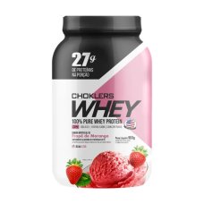 Whey Protein Chocklers Mix nutri Pote 900g - Frapê de Morango