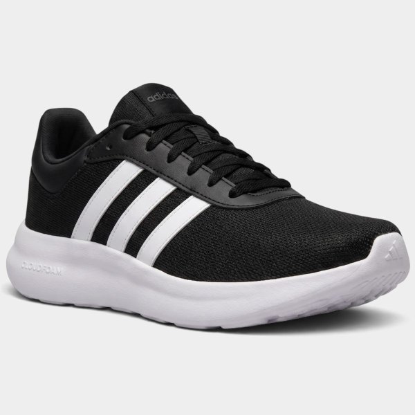 Tênis Adidas Lite Racer 4.0 Masculino - Preto e Branco