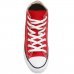 Tênis Cano Alto Converse Chuck Taylor All Star Unissex - Vermelho e Branco