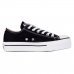 Tênis Converse All Star Chuck Taylor Plataforma Unissex - Preto