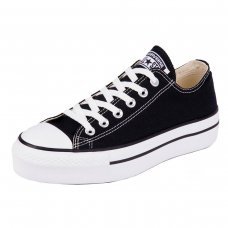 Tênis Converse All Star Chuck Taylor Plataforma Unissex - Preto