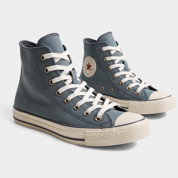 Tênis Cano Alto Converse Chuck Taylor All Star Summer Metals - Azul