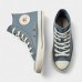 Tênis Cano Alto Converse Chuck Taylor All Star Summer Metals - Azul