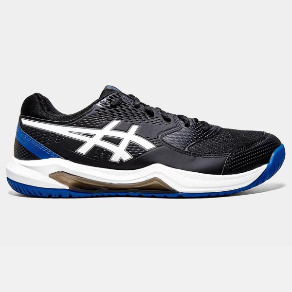 Tênis Asics Gel-Dedicate 8 Masculino - Preto e Azul claro