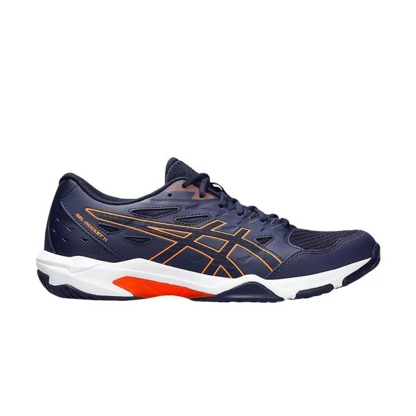 Tênis Asics Gel-Rocket 11 Masculino - Marinho e Laranja