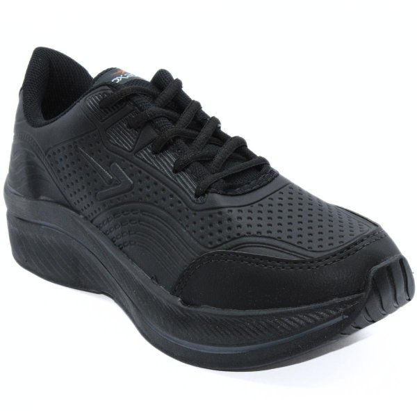Tênis Box 200 Esportivo BX2504 Unissex - Preto