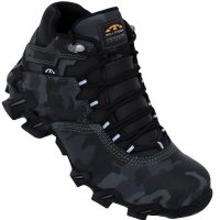 Bota Bull Terrier Axis Camuflada - Chumbo