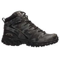 Bota Couro Bull Terrier Swat Camuflada Masculina - Chumbo