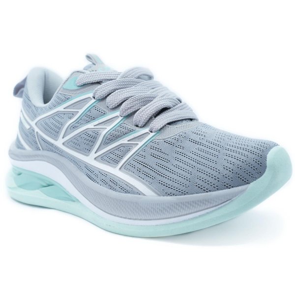 Tênis Caban Flow Gel Feminino - Cinza e Verde