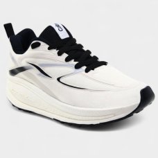 Tênis Caban Max Runner Masculino - Off White e Preto Tênis Caban Max Runner Masculino - Off White e Preto