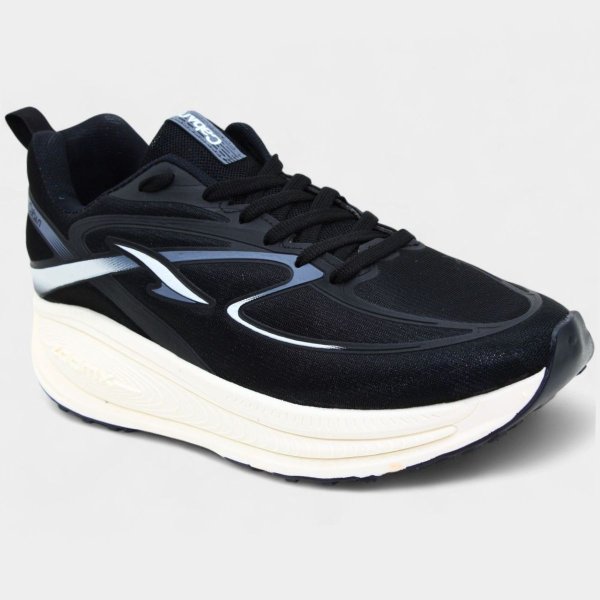 Tênis Caban Max Runner Masculino - Preto e Off White