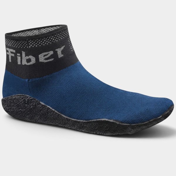Sapatilha Training Fiber Unissex - Preto e Azul
