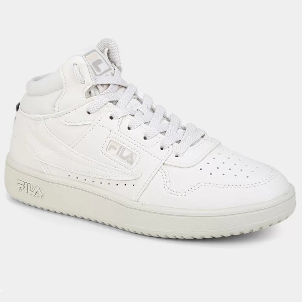 Tênis Fila Acd Classic Mid Feminino - Branco e Bege