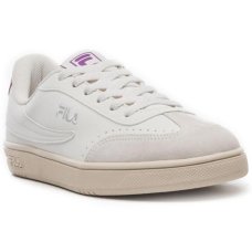 Tênis Fila Court 80 Feminino - Branco e Roxo