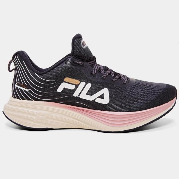 Tênis Fila Racer Curve 2 Feminino - Preto e Bege