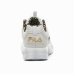 Tênis Infantil Fila Disruptor Menina - Branco e Dourado