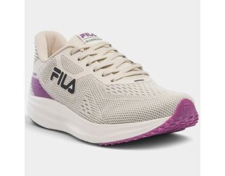 Tênis Fila Fastness Feminino - Bege e Roxo Tênis Fila Fastness Feminino - Bege e Roxo