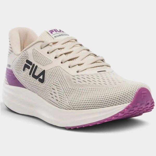 Tênis Fila Fastness Feminino - Bege e Roxo
