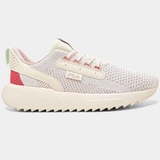 Tênis Fila Freestyle II Feminino - Bege e Rosa