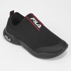 Tênis Infantil Fila Funny Unissex - Preto e Vermelho